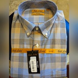 Men's Gold Label Long Sleeve Dress Shirt